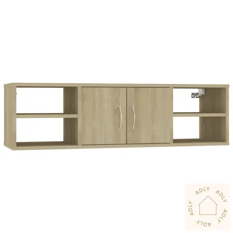 Vegghylle Sonoma Eik 102X30X29 Cm Sponplate