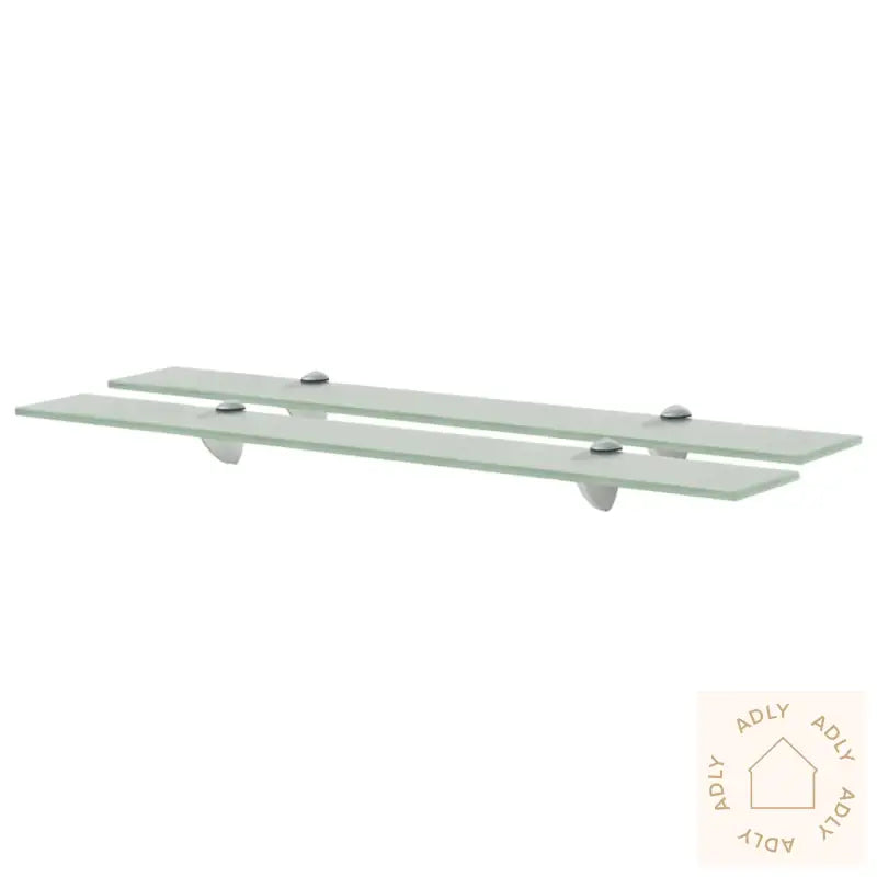 Flytende Hyller 2 Stk Glass 70X10 Cm 8 Mm