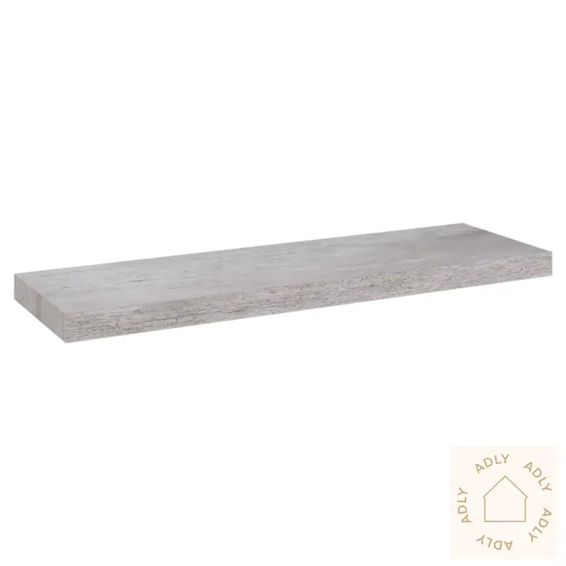 Flytende Vegghylle Betonggrå 80X23,5X3,8 Cm Mdf