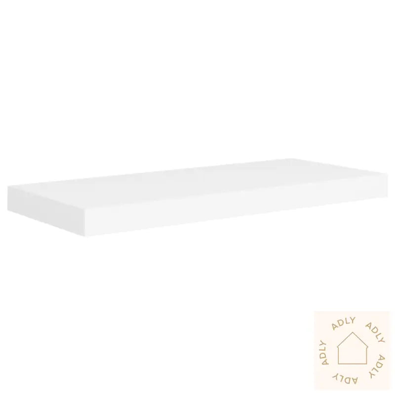 Flytende Vegghylle Hvit 60X23,5X3,8 Cm Mdf