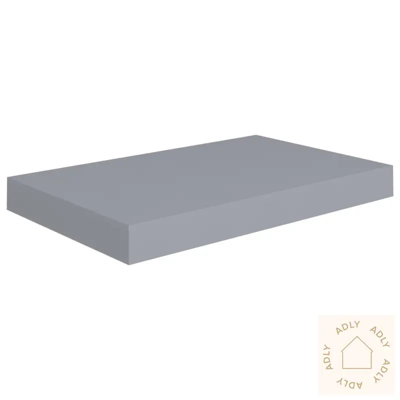 Flytende Vegghylle Grå 40X23X3,8 Cm Mdf