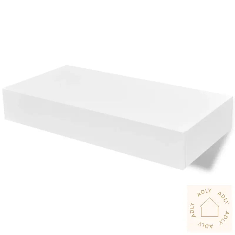 Vegghyller Med Skuff 2 Stk Hvit 48 Cm