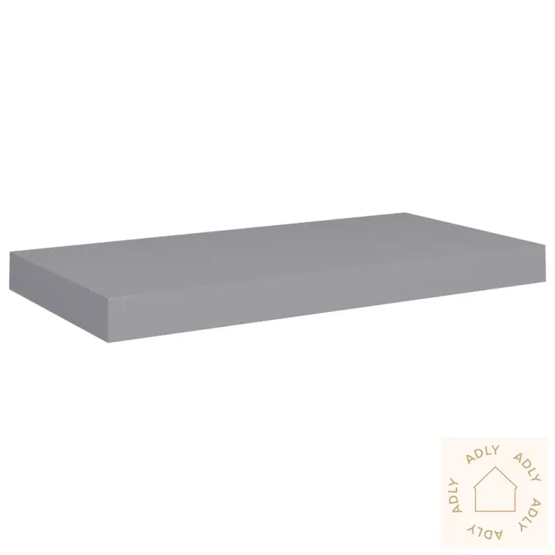 Flytende Vegghylle Grå 50X23X3,8 Cm Mdf