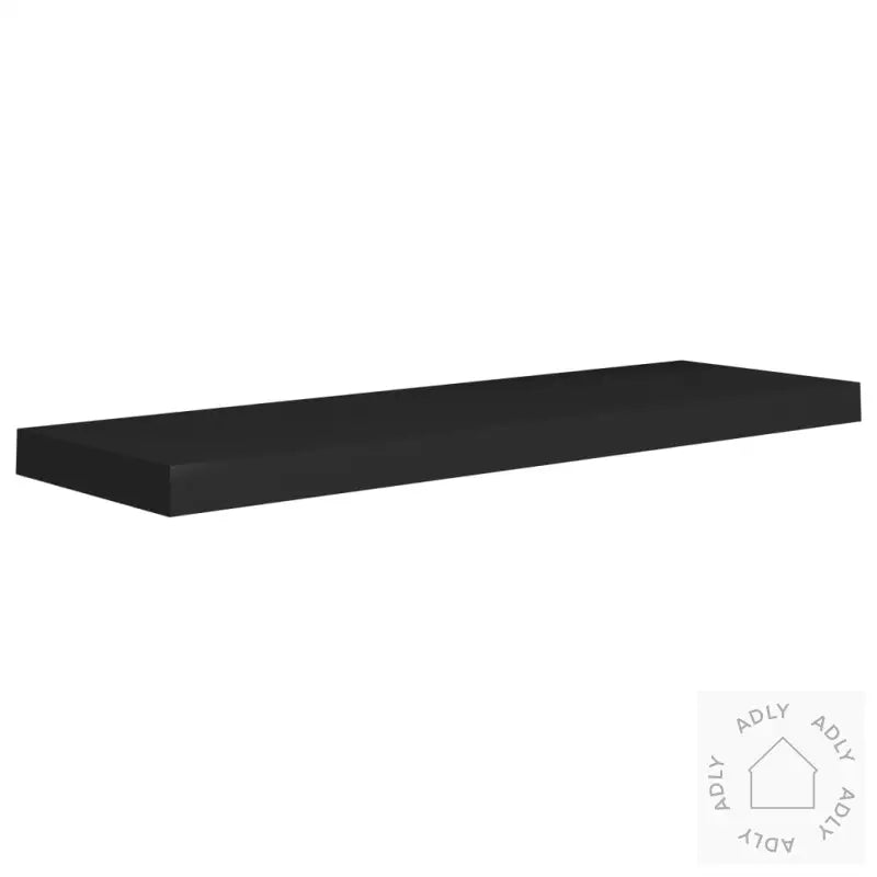 Flytende Vegghylle Svart 80X23,5X3,8 Cm Mdf