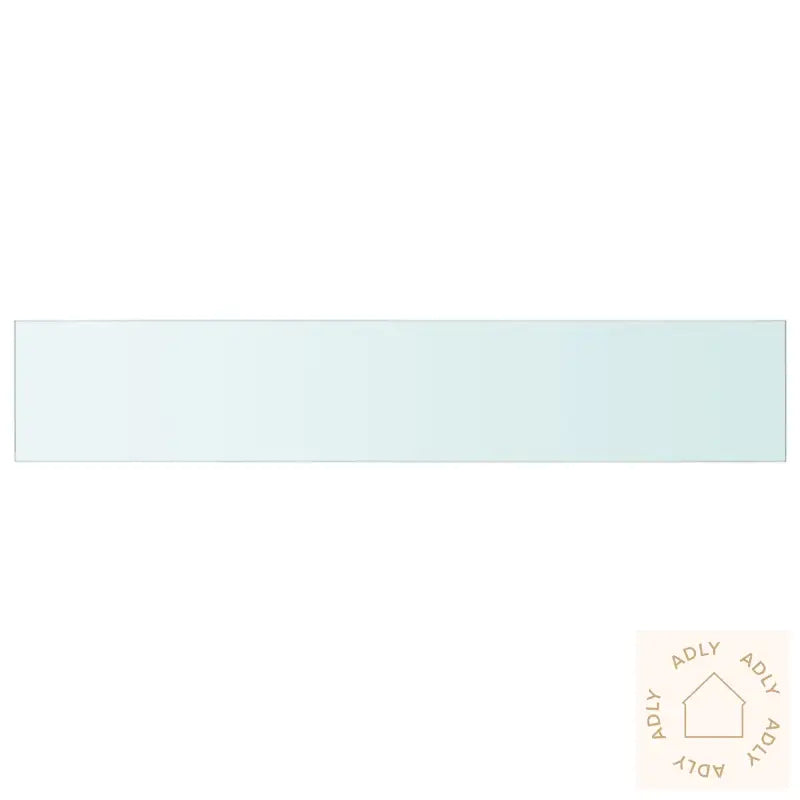 Hyllepanel Klart Glass 110X20 Cm