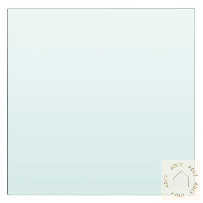 Hyllepanel Klart Glass 30X30 Cm