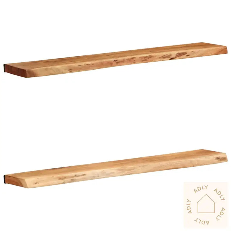 Vegghyller 2 Stk 100X20X3,5 Cm Heltre Akasie