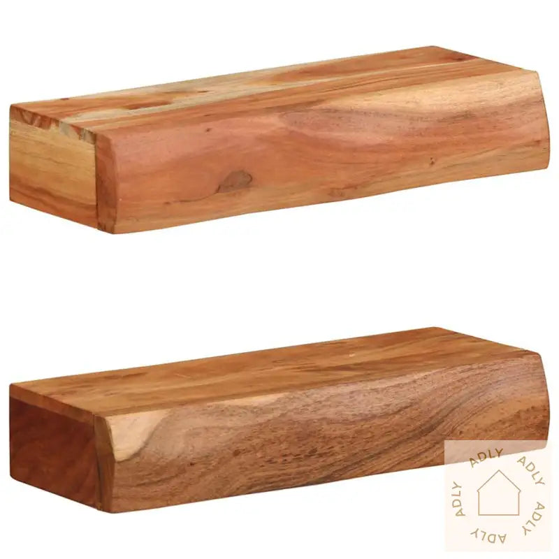 Vegghyller 2 Stk 40X17X8 Cm Heltre Akasie