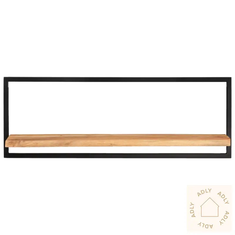 Vegghyller 2 Stk 100X24X35 Cm Heltre Akasie Og Stål
