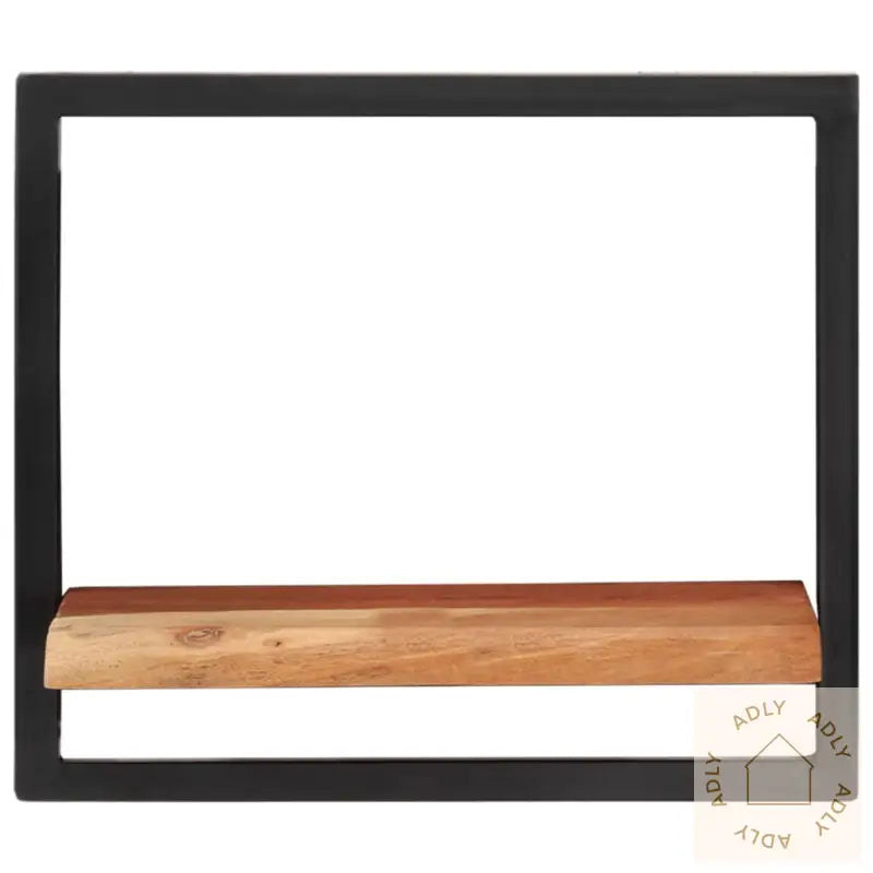 Vegghyller 2 Stk 40X24X35 Cm Heltre Akasie Og Stål