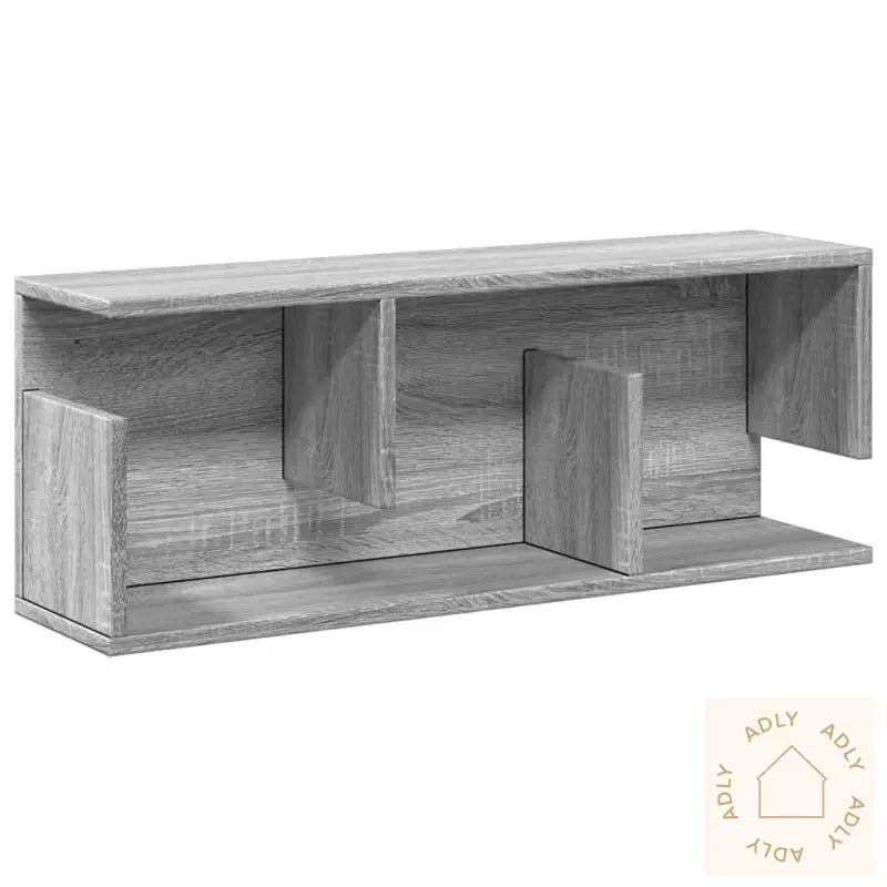 Veggskap 80X20X30 Cm Grå Sonoma Konstruert Tre