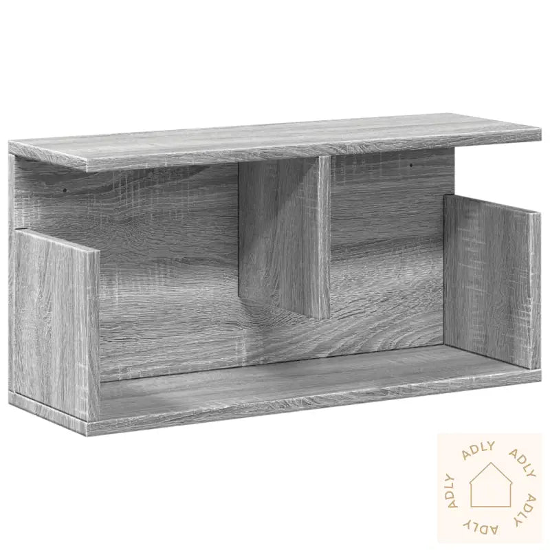Veggskap 60X20X30 Cm Grå Sonoma Konstruert Tre