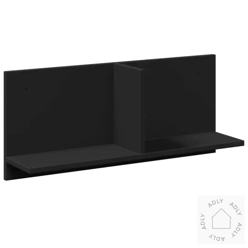 Veggskap 70X16,5X30 Cm Svart Konstruert Tre