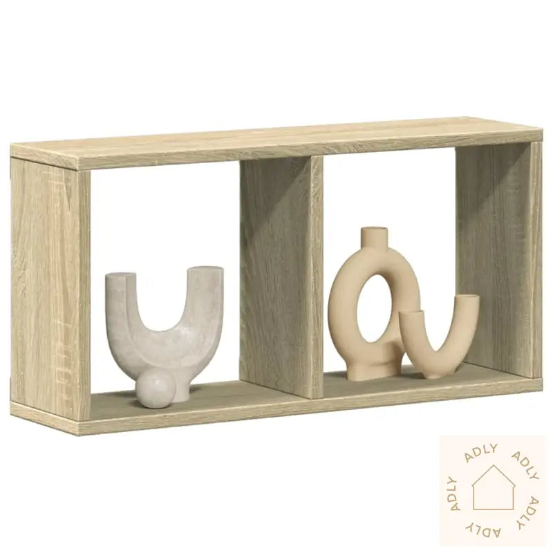 Veggskap 60X16X30 Cm Sonoma Eik Konstruert Tre