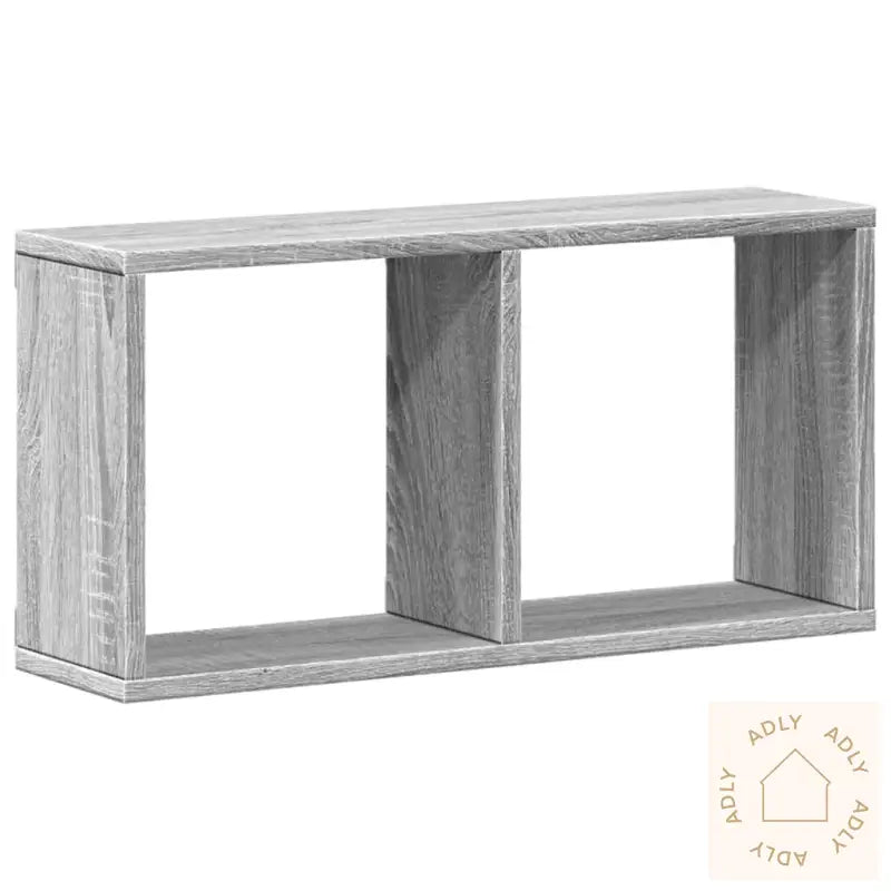 Veggskap 60X16X30 Cm Grå Sonoma Konstruert Tre