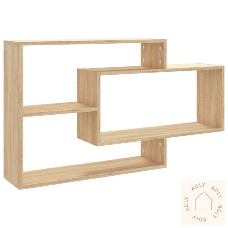 Vegghyller Sonoma Eik 104X20X58,5 Cm Konstruert Tre
