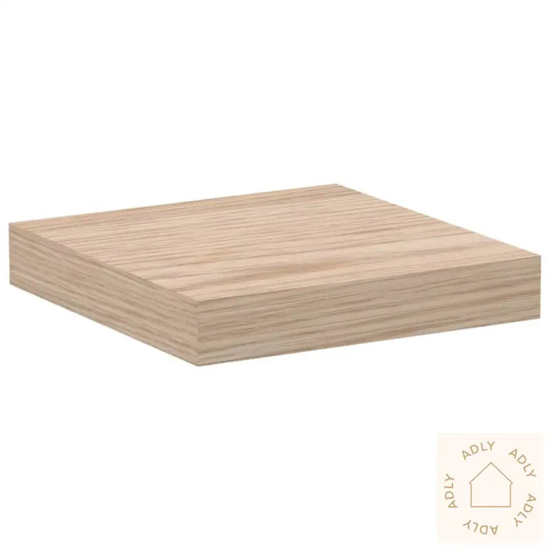 Flytende Hylle 23X23,5X4 Cm Konstruert Tre