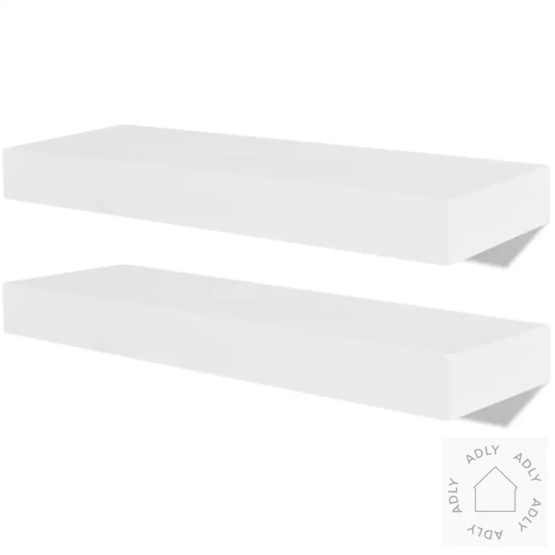 Vegghyller 4 Stk Hvit 40 Cm