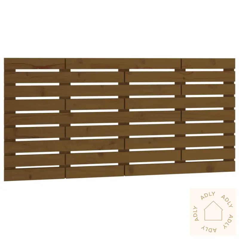 Veggmontert Hodegavl Honningbrun 146X3X63 Cm Heltre Furu