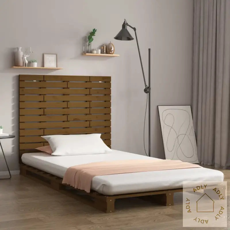 Veggmontert Hodegavl Honningbrun 141X3X91,5 Cm Heltre Furu