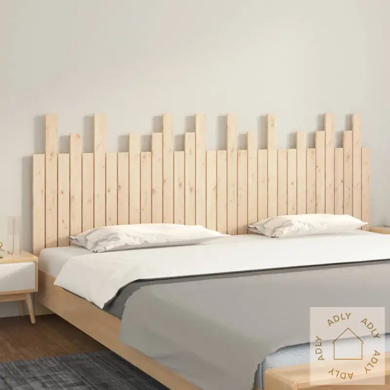 Veggmontert Sengegavl 204X3X80 Cm Heltre Furu