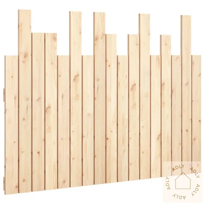 Veggmontert Sengegavl 108X3X80 Cm Heltre Furu