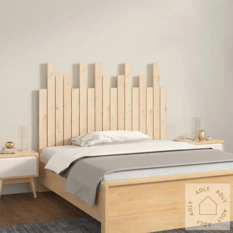 Veggmontert Sengegavl 108X3X80 Cm Heltre Furu