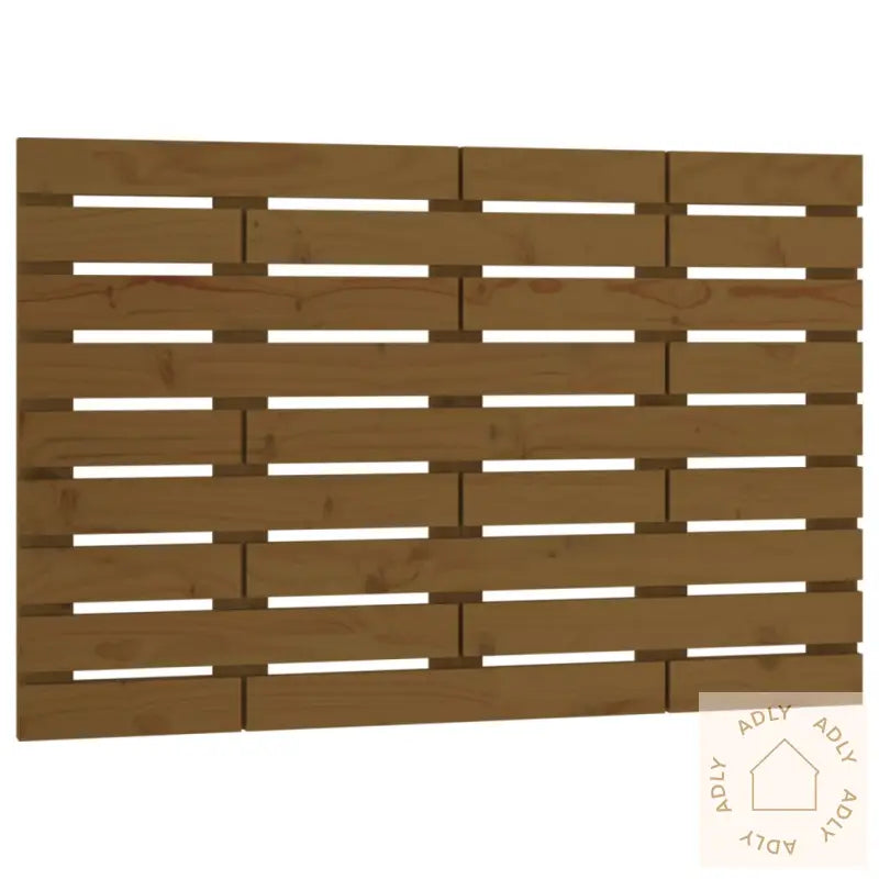 Veggmontert Hodegavl Honningbrun 96X3X63 Cm Heltre Furu