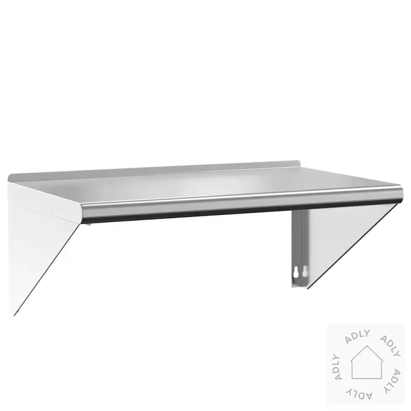 Vegghylle 75X45X31 Cm Sølv Rustfritt Stål