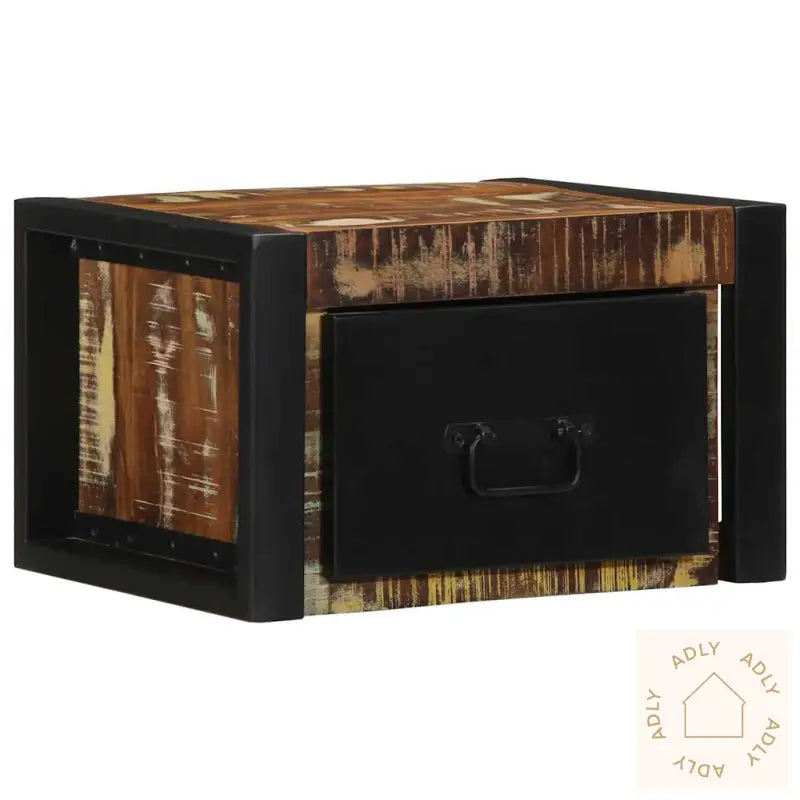 Nattbord Flerfarget 40X35X25 Cm Gjenvunnet Heltre
