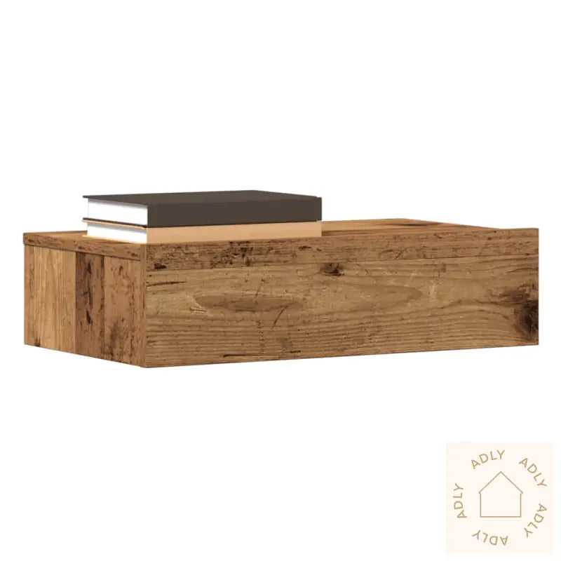 Nattbord Gammelt Tre 60X35 Cm Konstruert Tre