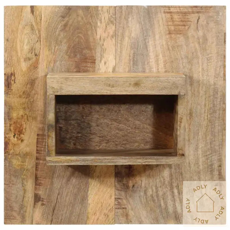 Nattbord 50X27X50 Cm Grovt Heltre Mangotre