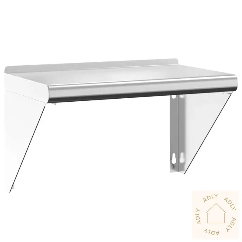 Vegghylle 50X30X31 Cm Sølv Rustfritt Stål
