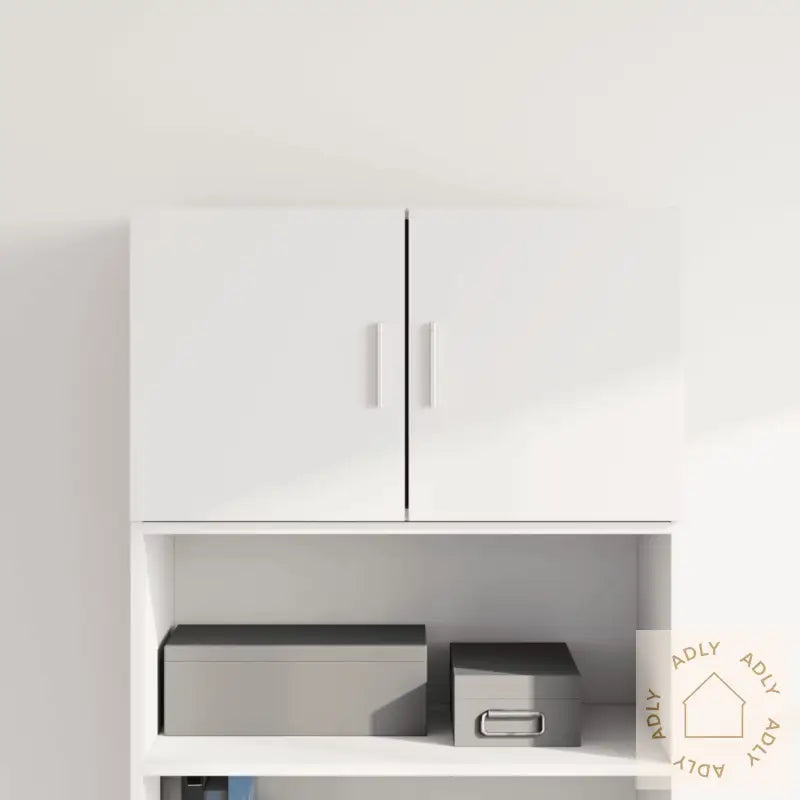 Veggskap Hvit 70X42,5X40 Cm Konstruert Tre