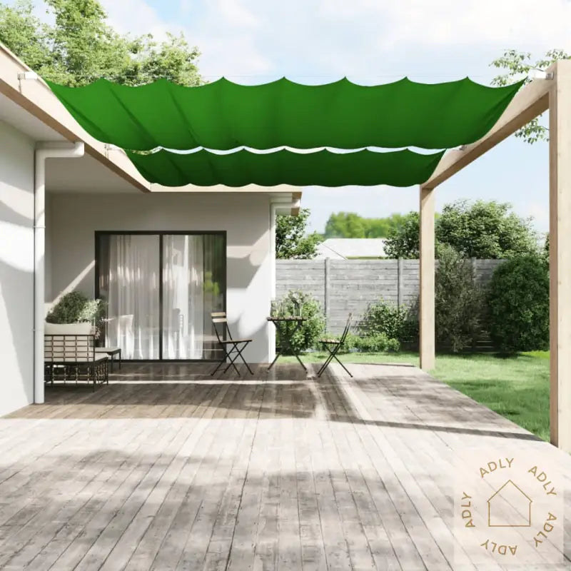 Vertikal Markise Lysegrønn 300X360 Cm Oxfordstoff