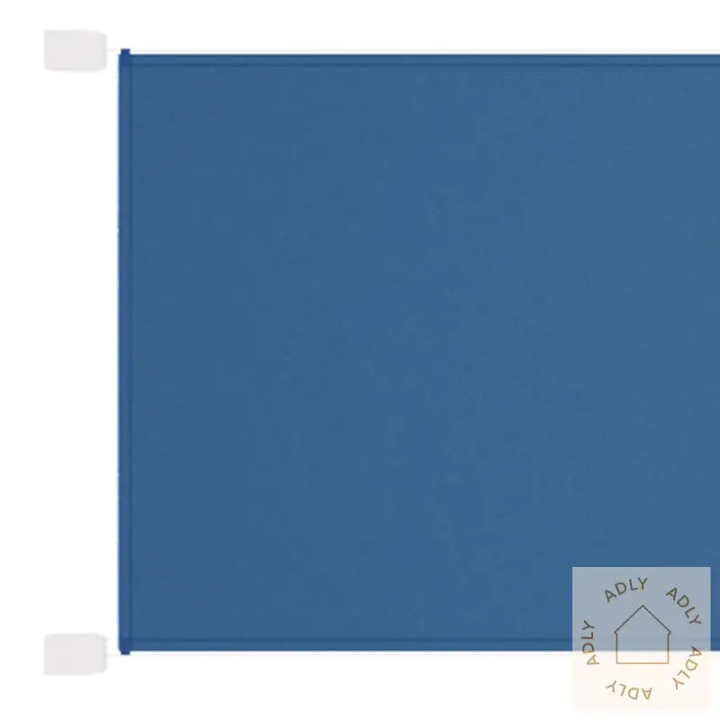 Vertikal Markise Blå 140X600 Cm Oxfordstoff