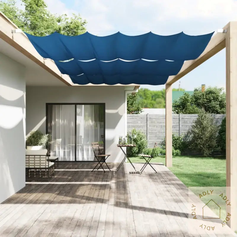 Vertikal Markise Blå 250X270 Cm Oxfordstoff