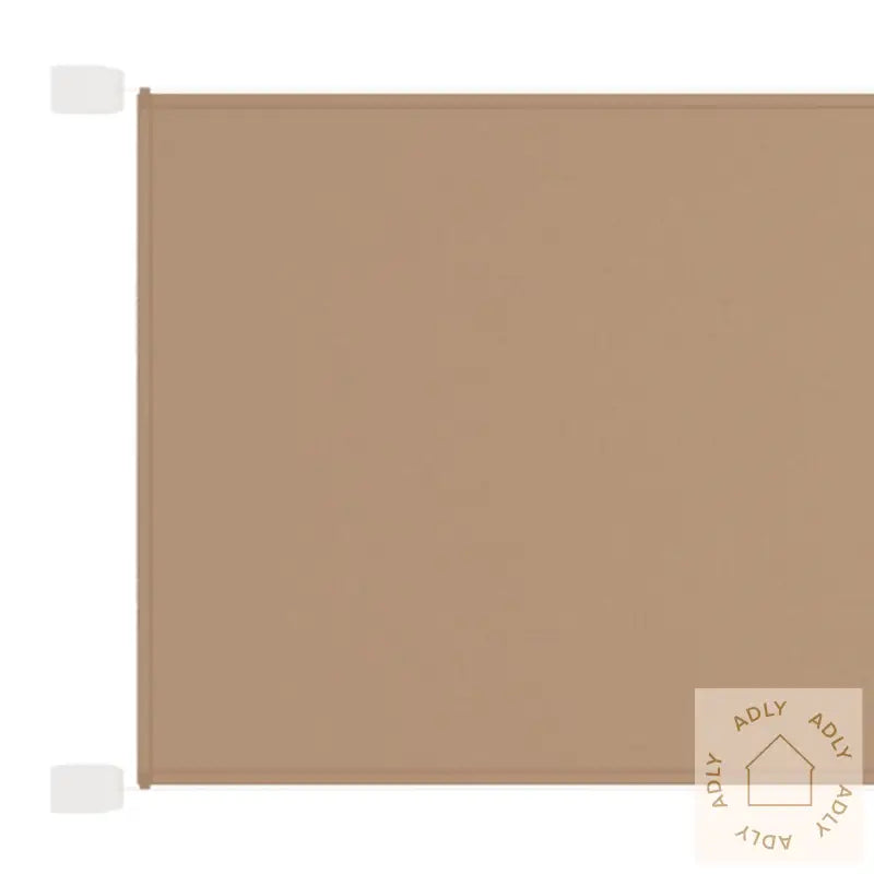 Vertikal Markise Gråbrun 60X800 Cm Oxfordstoff