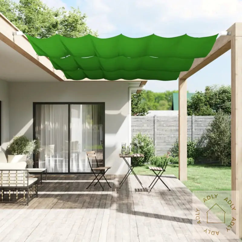 Vertikal Markise Lysegrønn 140X270 Cm Oxfordstoff