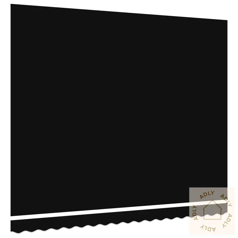 Markise Erstatningsstoff For 4X3 M Ramme Svart