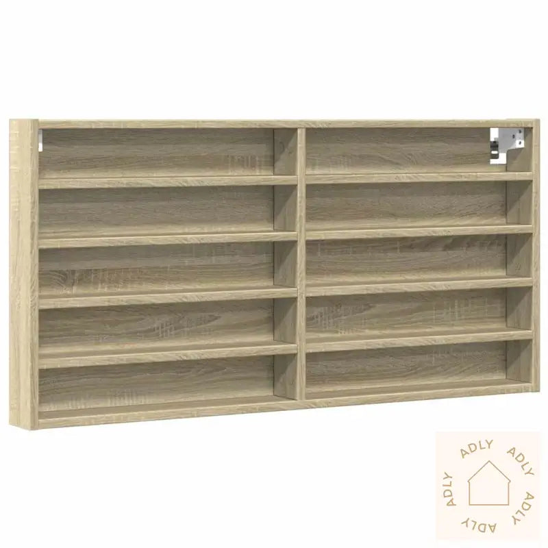 Hyller Sonoma Eik 100X8,5X50 Cm Konstruert Tre
