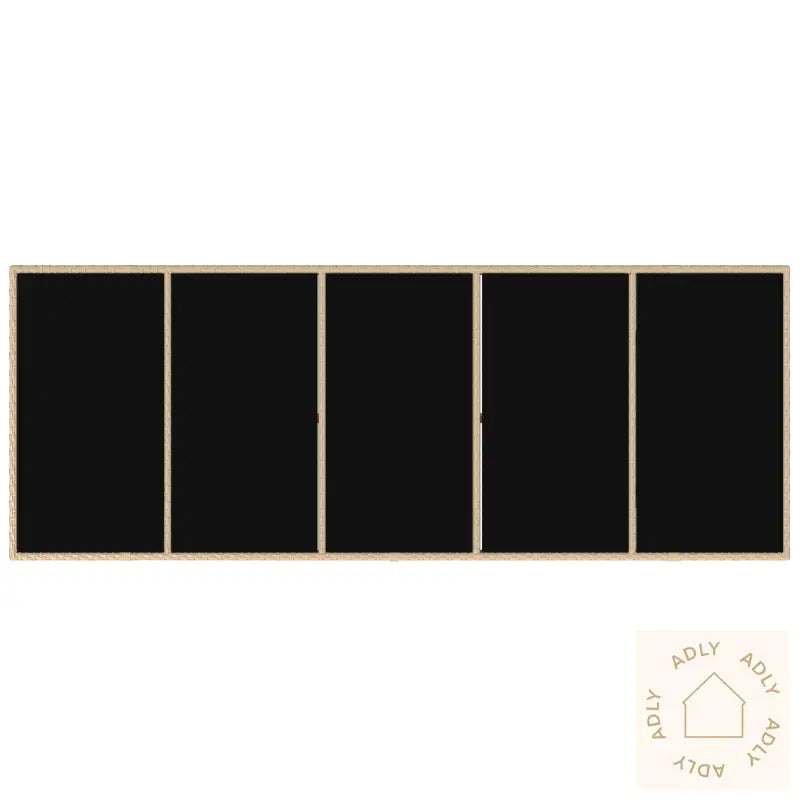 11-Dels Hagemøbelsett Beige Poly Rattan