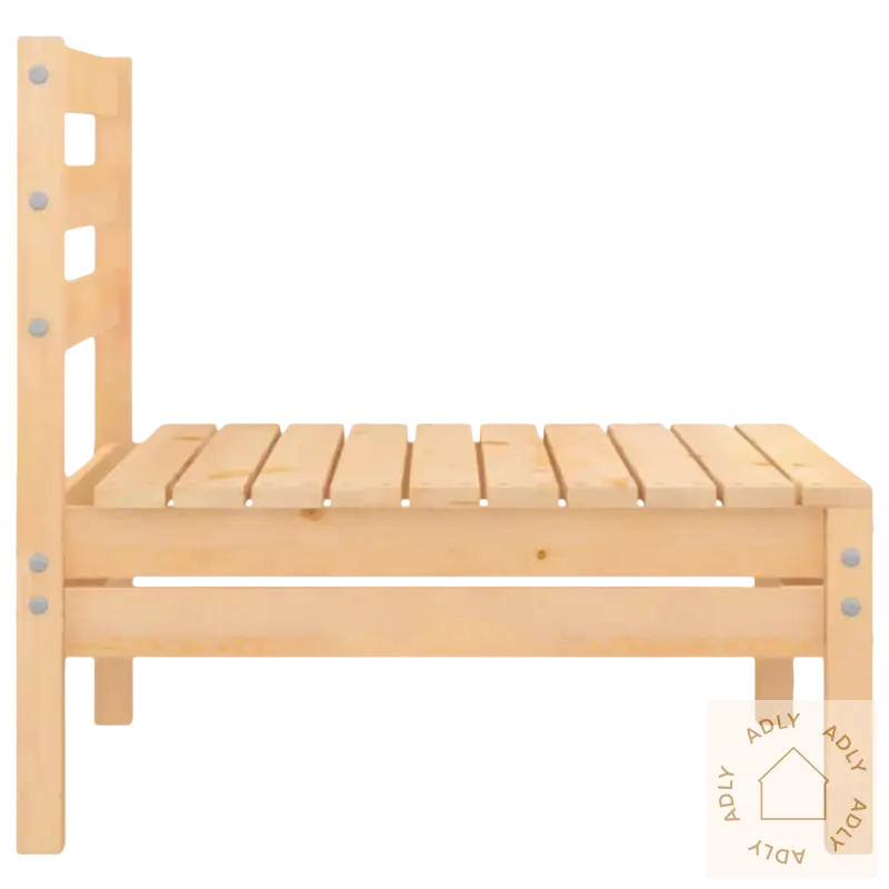 Tre-sengramme med modulært design, passer perfekt som hagemøbler i heltre furu