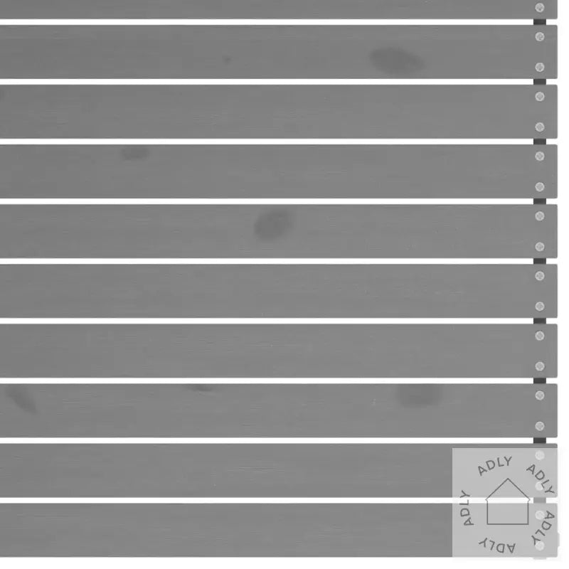 2-Seters Hagesofa Grå Heltre Furu