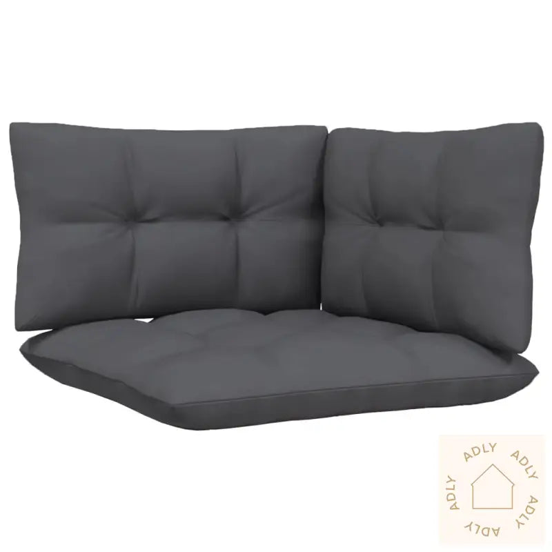 Hagesofa Med Kremhvite Puter 2-Seters Heltre Furu