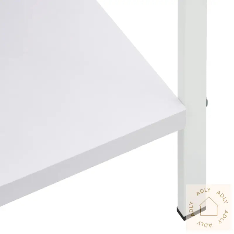 Bokhylle 3 Lag Hvit 60X27,6X90,5 Cm Konstruert Tre