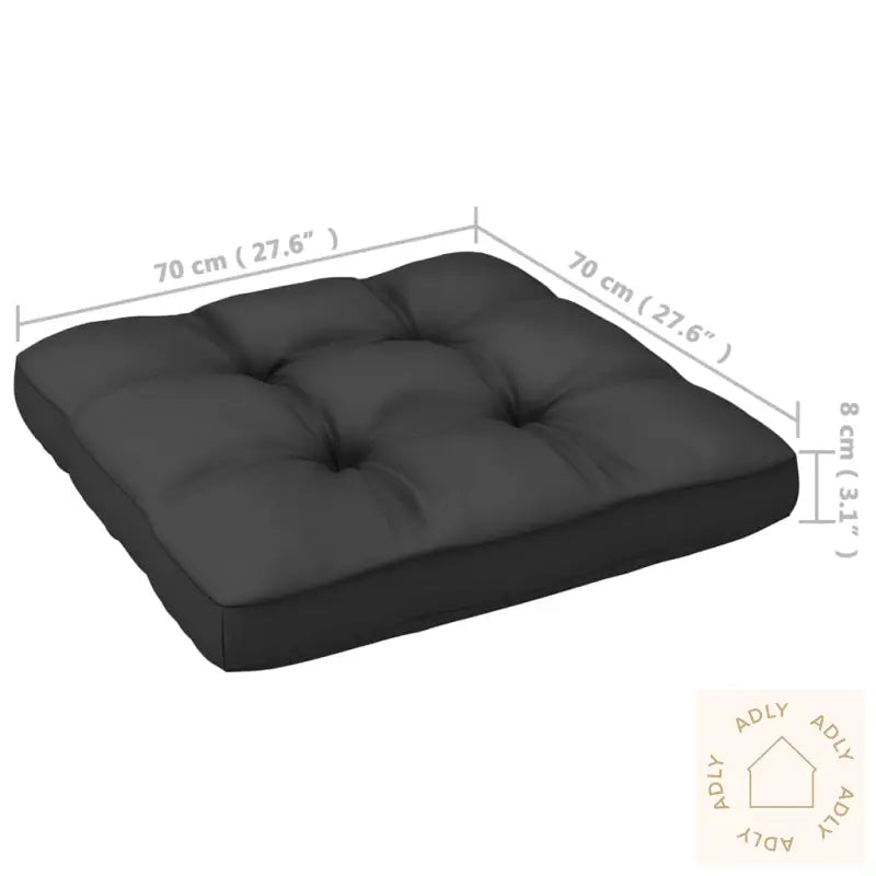 Hagesofa Med Puter 3-Seters Heltre Furu