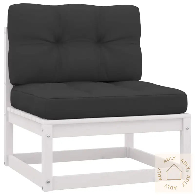 Hagesofa Med Puter 3-Seters Heltre Furu