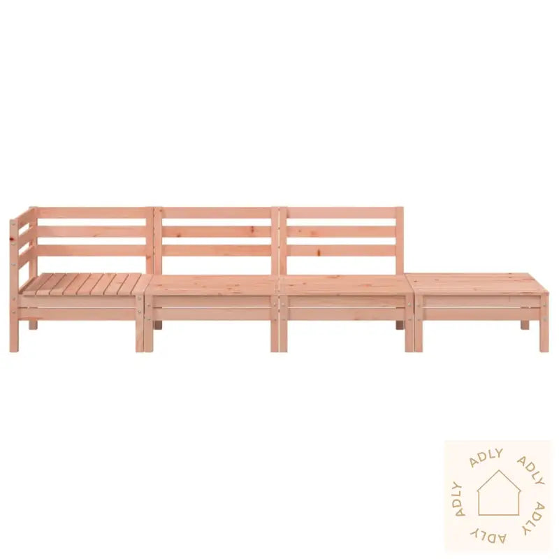 Hagesofa 4-Seters Heltre Douglasgran