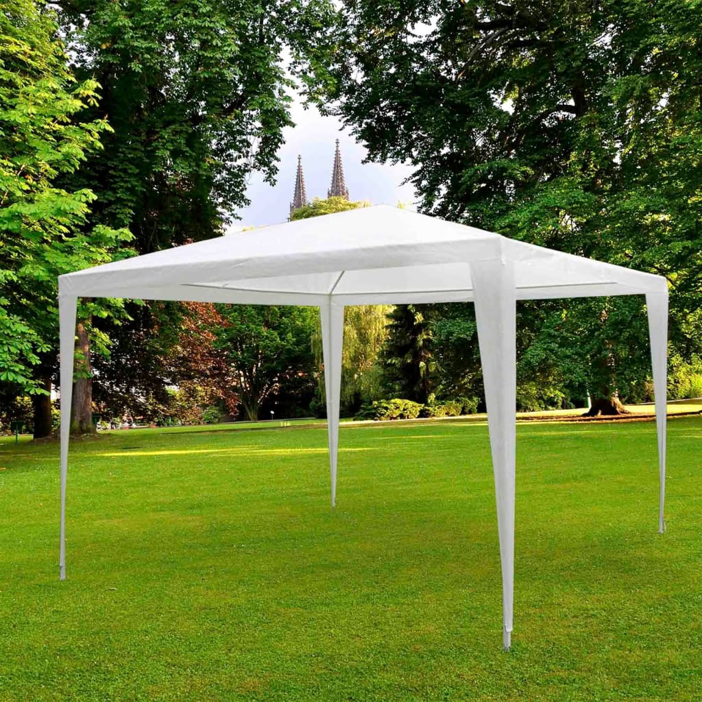 Paviljong 3x3 m hvit